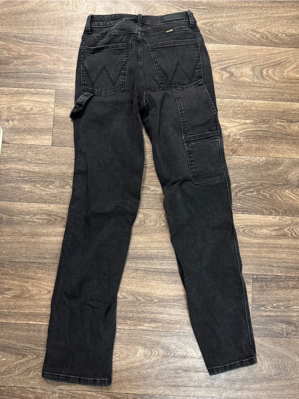 Wrangler Faded Black Carpenter-Style Jeans - Picture 5 of 5